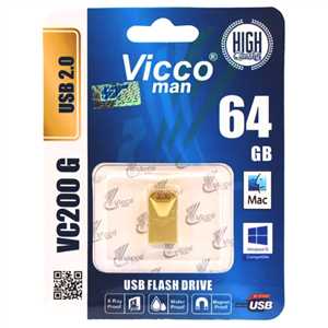 فلش ویکو 64 گیگابایت VICCO VC200G USB 2.0 64G