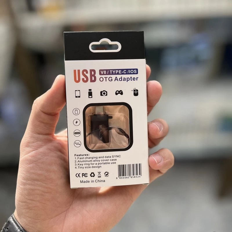 او تی جی تایپ سی ریمکس TYPE C USB OTG RAMAX