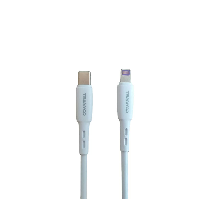 کابل شارژ TRANYOO Type-C to Lightning T-P1 20W