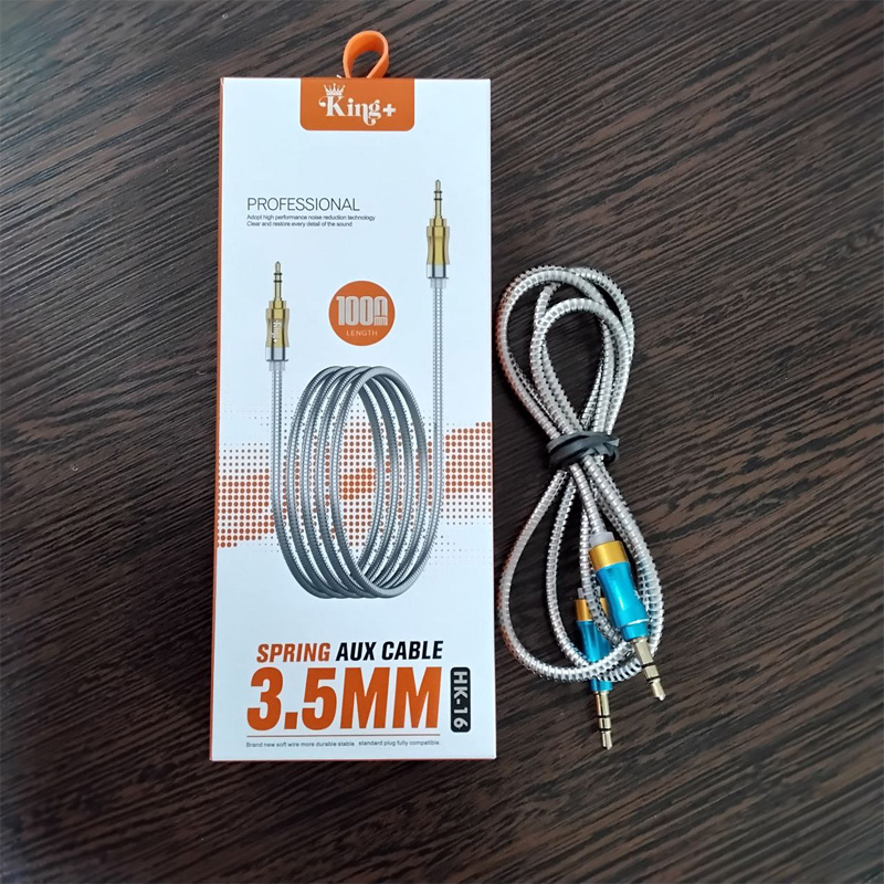 کابل صدا 1 به 1 کینگ AUX KING HK-16 1M