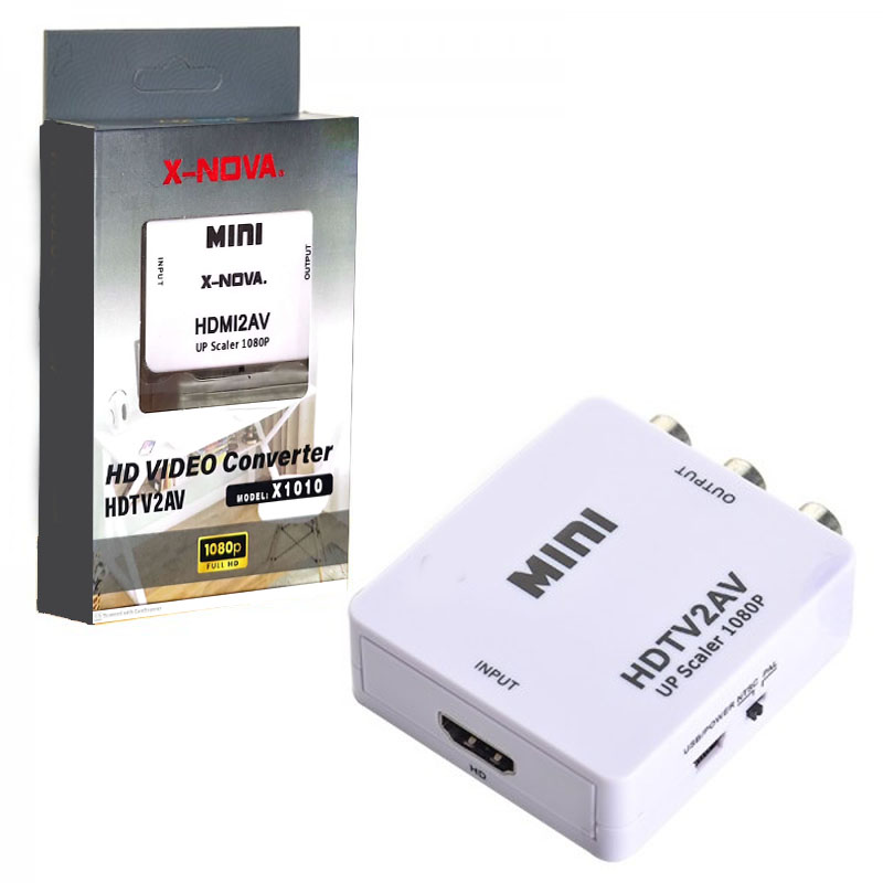تبدیل HDMI به AV ایکس نوا ( HDMI TO AV X-NOVA X1010)