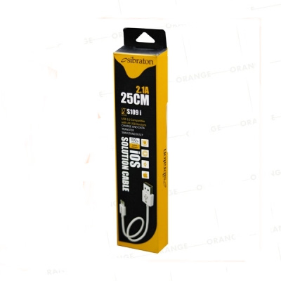 کابل شارژ آیفون سیبراتون SIBRATON S109I پاوربانک