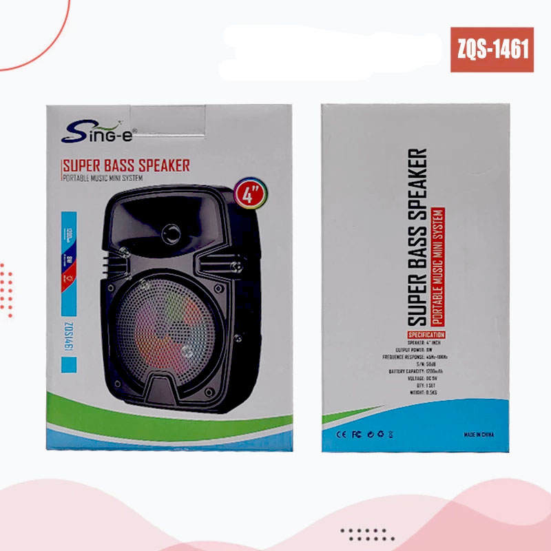 اسپیکر بلوتوثی SINE-G ZQS1461
