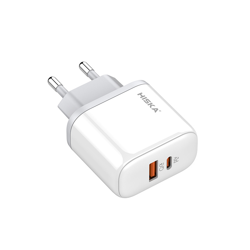 شارژر دیواری هیسکا HISKA H-108PD 45W + کابل TYPE C