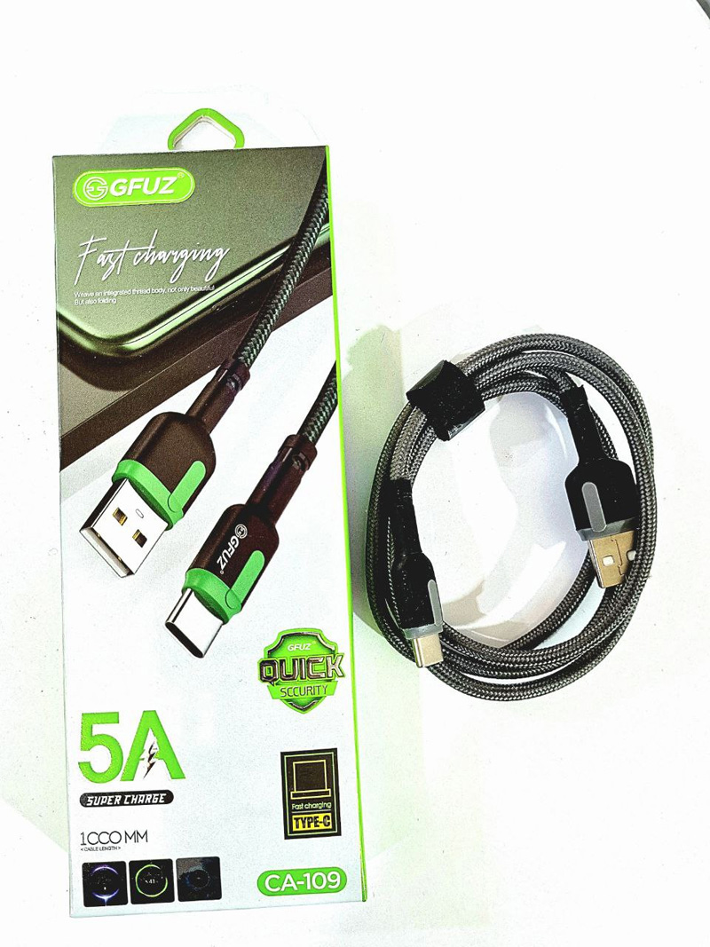 کابل شارژ GFUZ CA-109 TYPE C