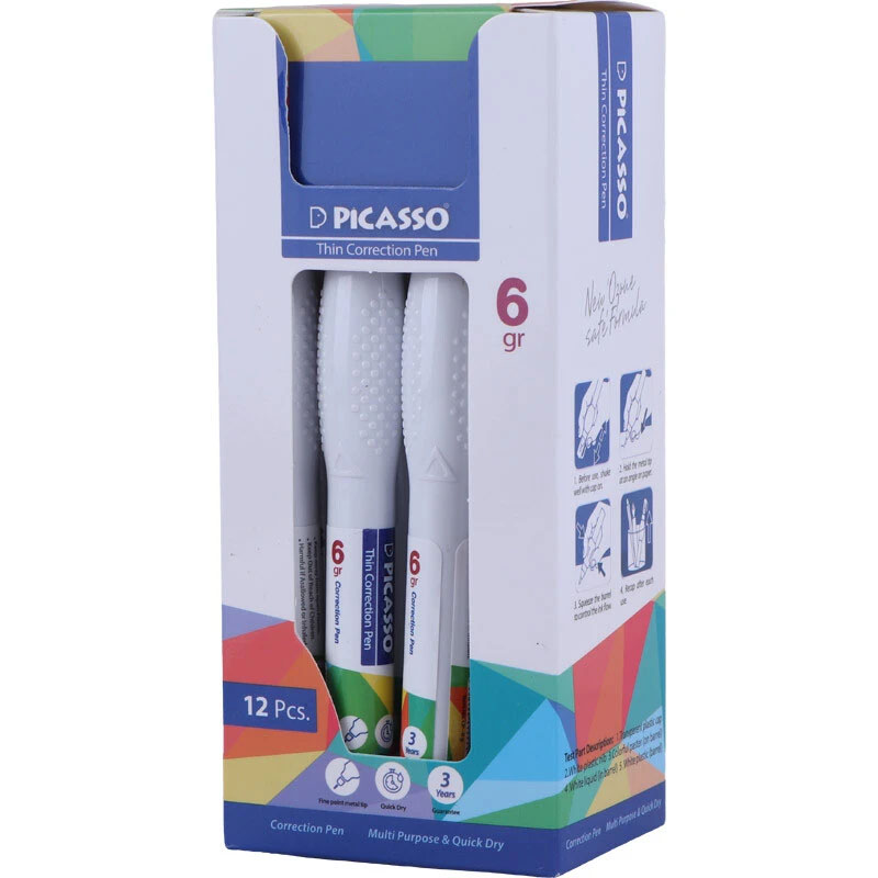 غلط گیر قلمی 6 میلی لیتری پیکاسو CP-6
