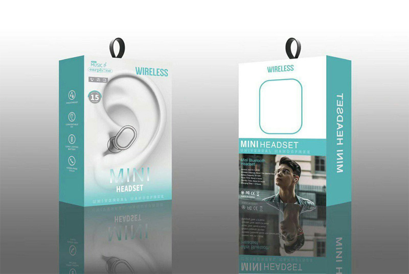 هندزفری بیسیم تک گوش MINI HEADSET 15