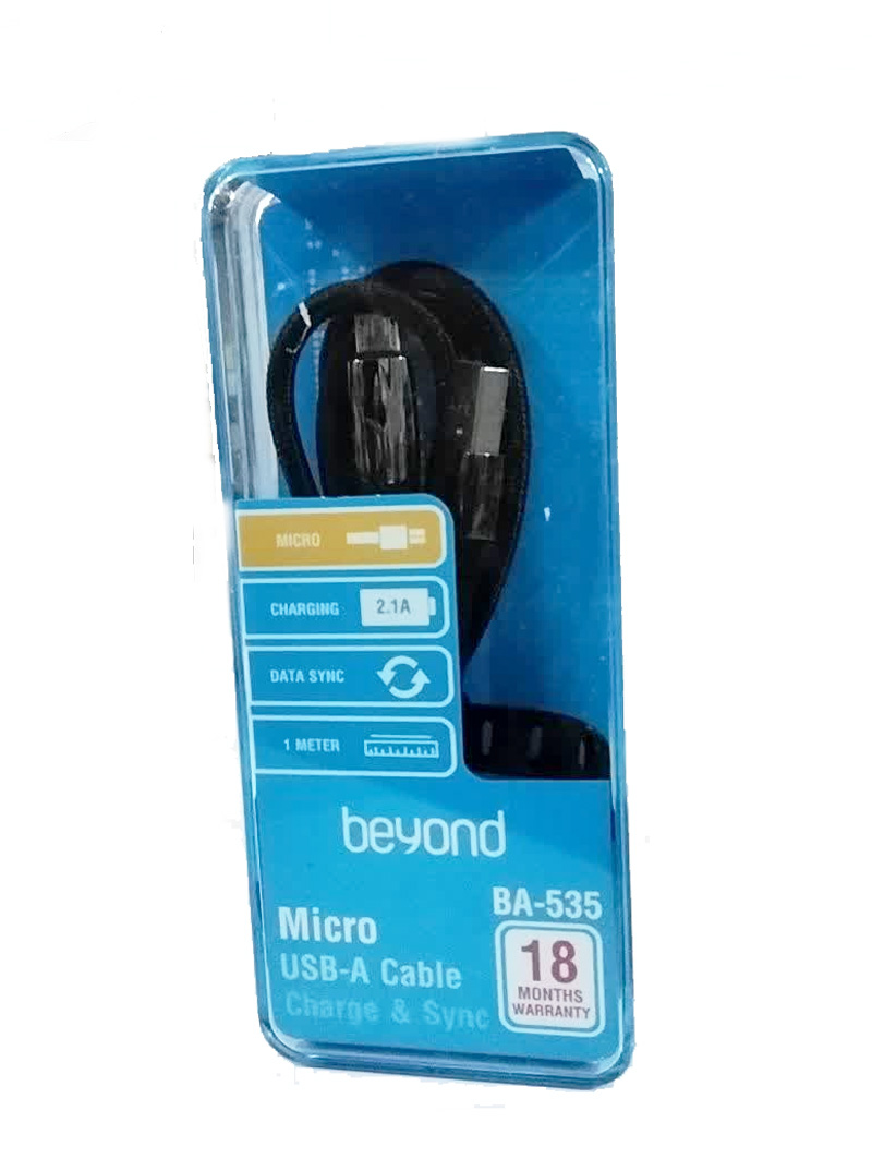 کابل شارژ TYPE C بیاند BEYOND BA-535 1M