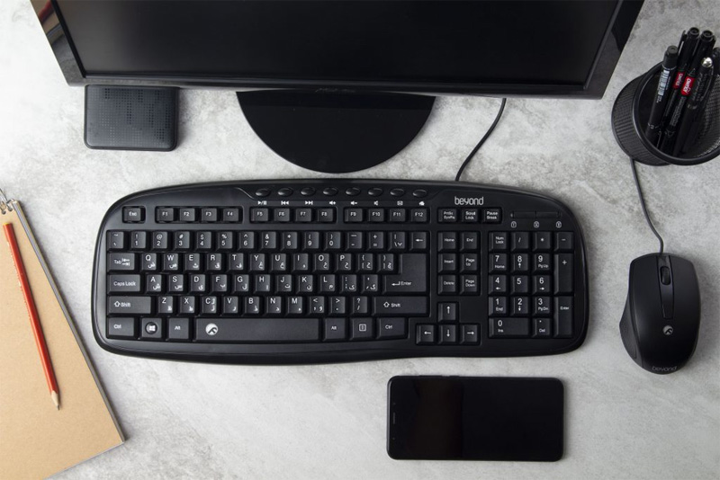 کیبرد سیم دار بیاند BEYOND BK-6990