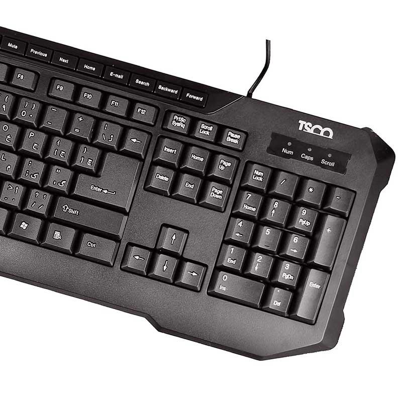 کیبرد سیم دار تسکو TSCO TK 8034