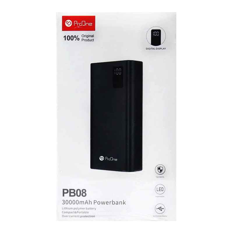 پاوربانک پرووان ProOne PB08 ظرفیت 30000