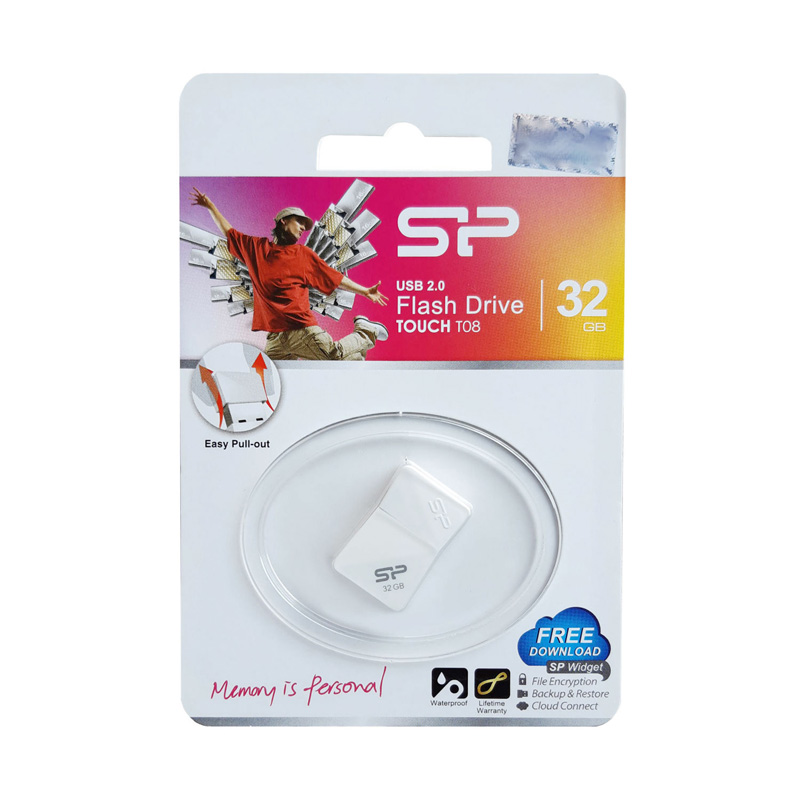 فلش سیلیکون پاور 32 گیگا بایت SP TOUCH T08 32G