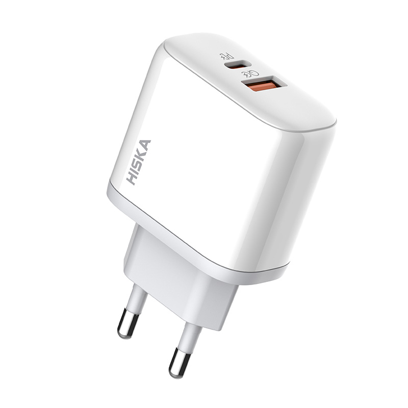 شارژر دیواری هیسکا HISKA H-108PD 45W + کابل TYPE C