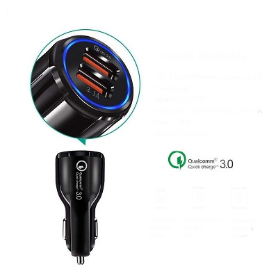شارژر فندکی 35W 3.1A QC 3.0