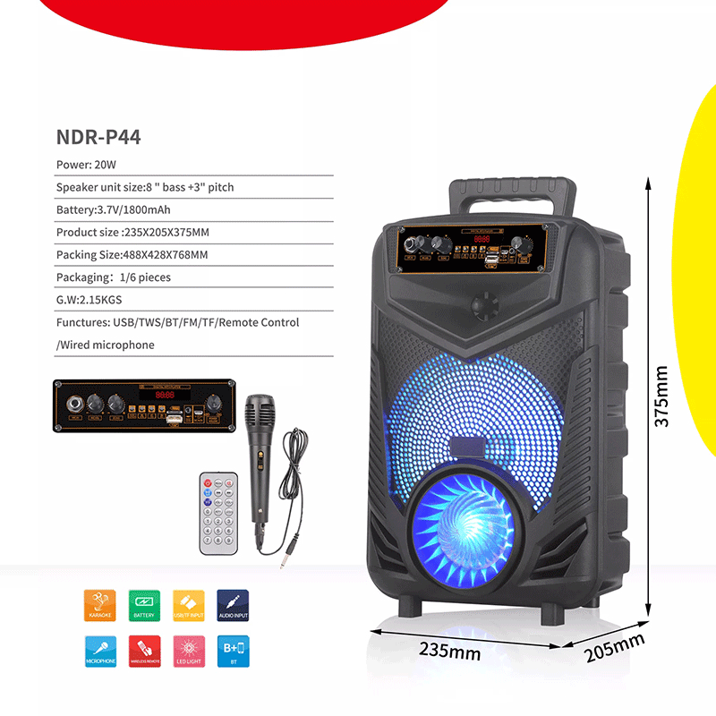 اسپیکر بلوتوثی NDR-P44