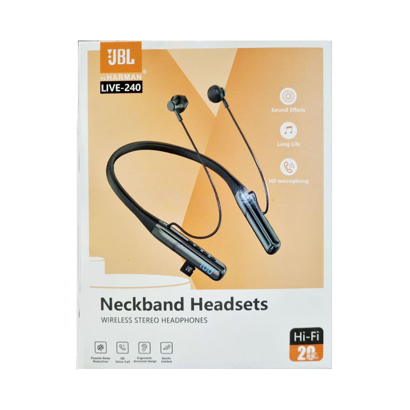 هدفون گردنی جی بی ال JBL LIVE-240
