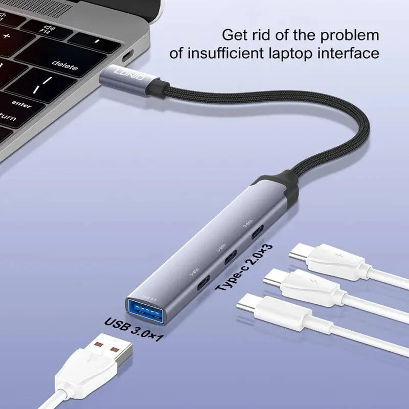 هاب 4 پورت USB 3.0 الدینیو LDNIO DS-74U