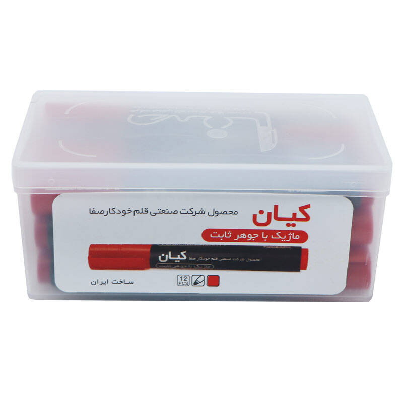 ماژیک جوهر ثابت نوک گرد کیان - آبی