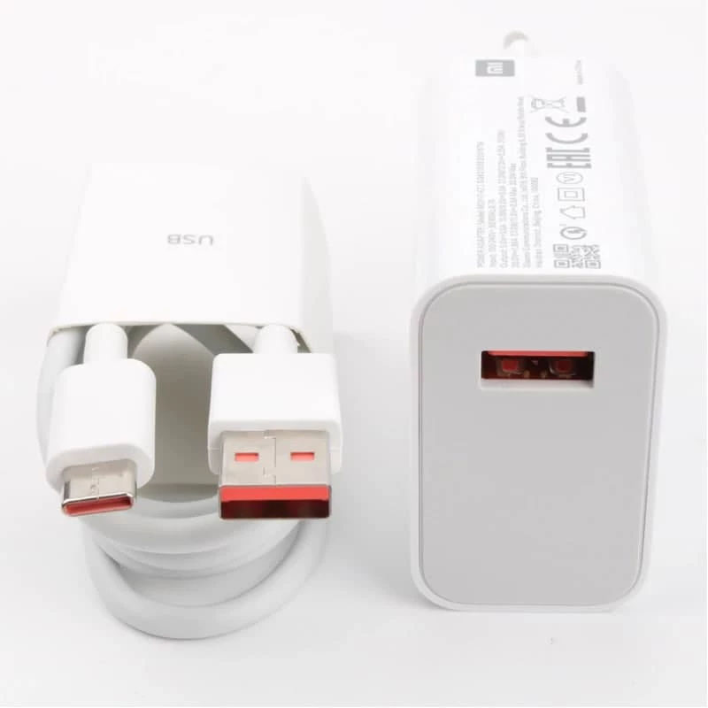 شارژر دیواری MI 33W + کابل TYPE C