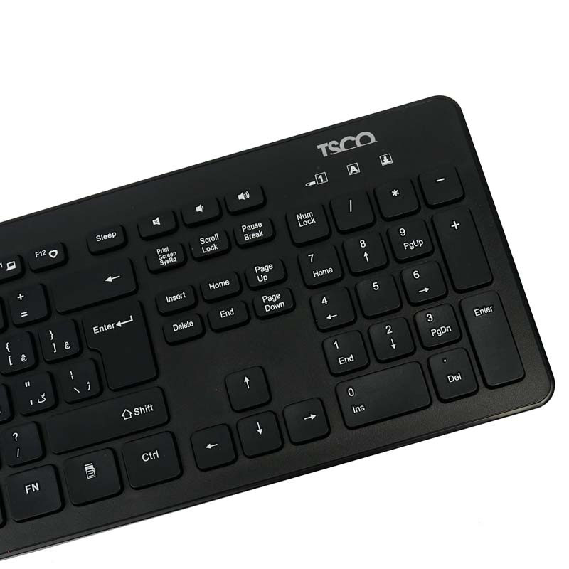 کیبرد و موس بیسیم تسکو TSCO TKM 7011W