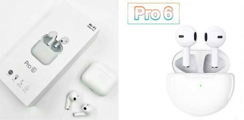 هندزفری بیسیم دو گوش طرح ایرباد PRO 6