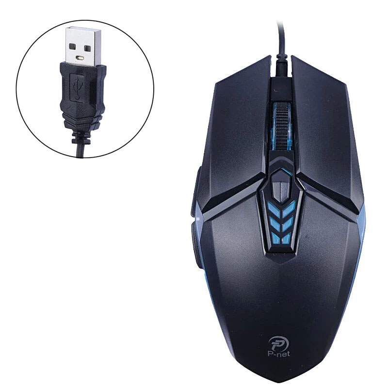 موس سیم دار گیمینگ پی نت P-NET Z.170