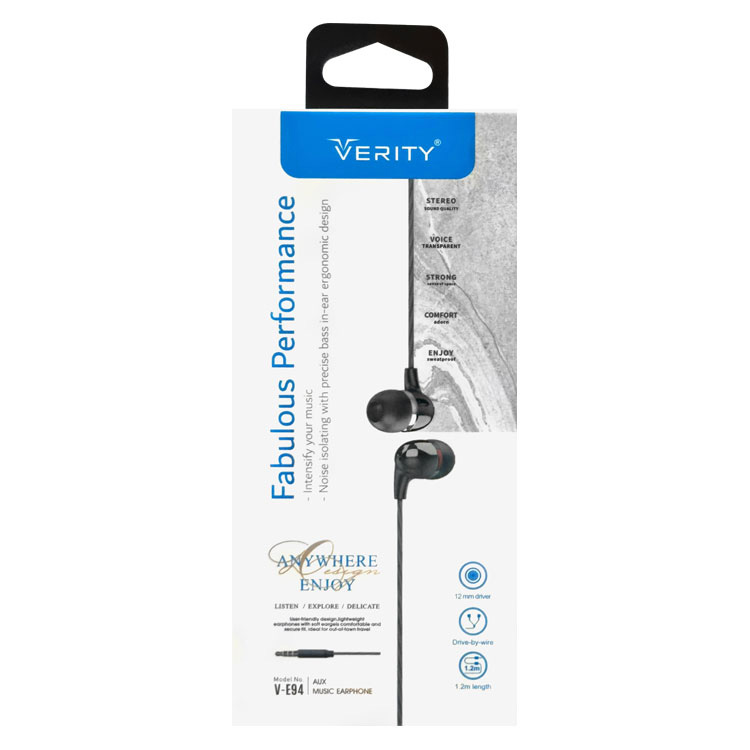 هندزفری وریتی VERITY V-E94