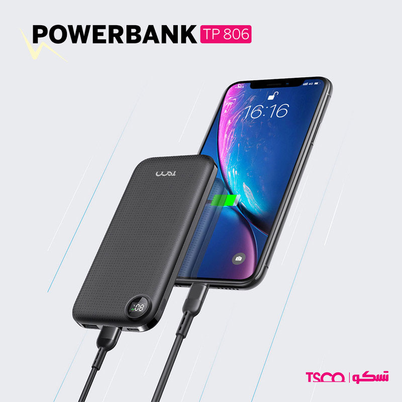 پاوربانک تسکو TSCO TP 806 ظرفیت 10000
