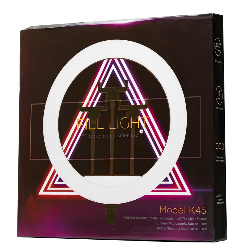 رینگ لایت "Ring Light K45 18 + پایه