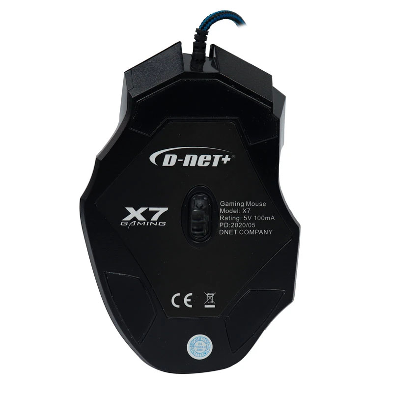 موس سیم دار گیمینگ دی نت D-NET X7