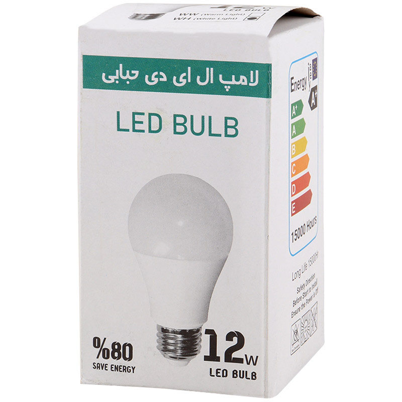 لامپ حبابی LED ال ای دی بالب LED Bulb E27 12W