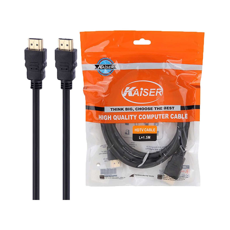 کابل HDMI کایزر HDMI KAISER 1.5M PVC