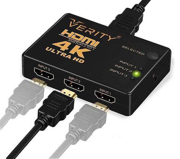 سوئیچ 1 به 3 HDMI وریتی HDMI VERITY H 403