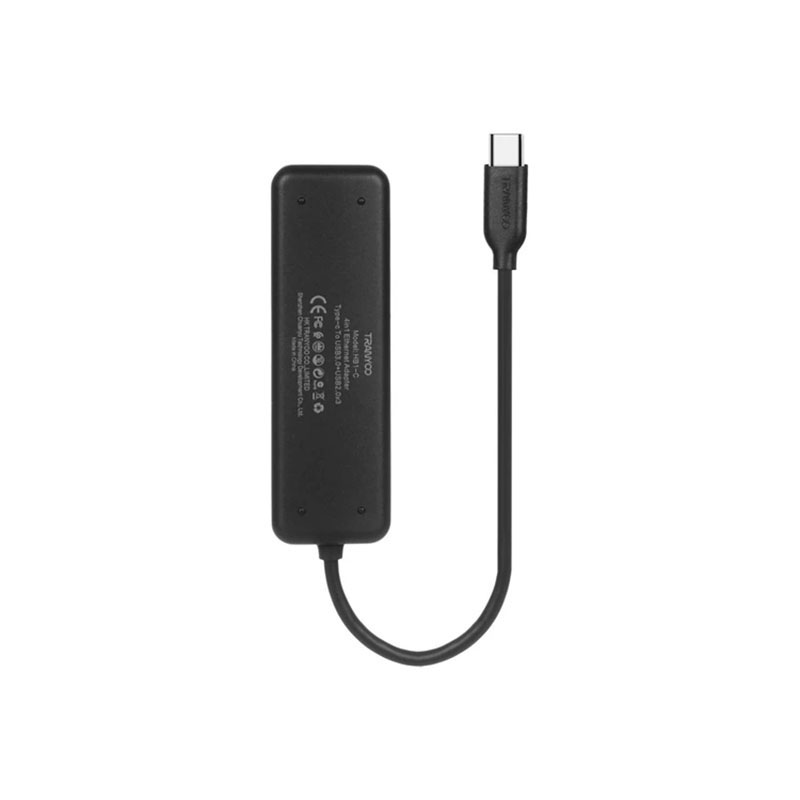 هاب 4 پورت ترانیو TRANYOO 4IN1 HB1-C TYPEC 3USB 2.0 + 1USB 3.0