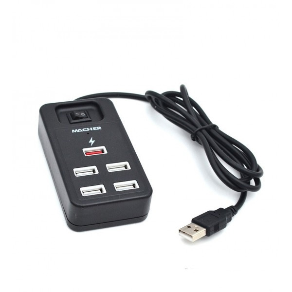 هاب 5 پورت MACHER MR-212 USB 2.0