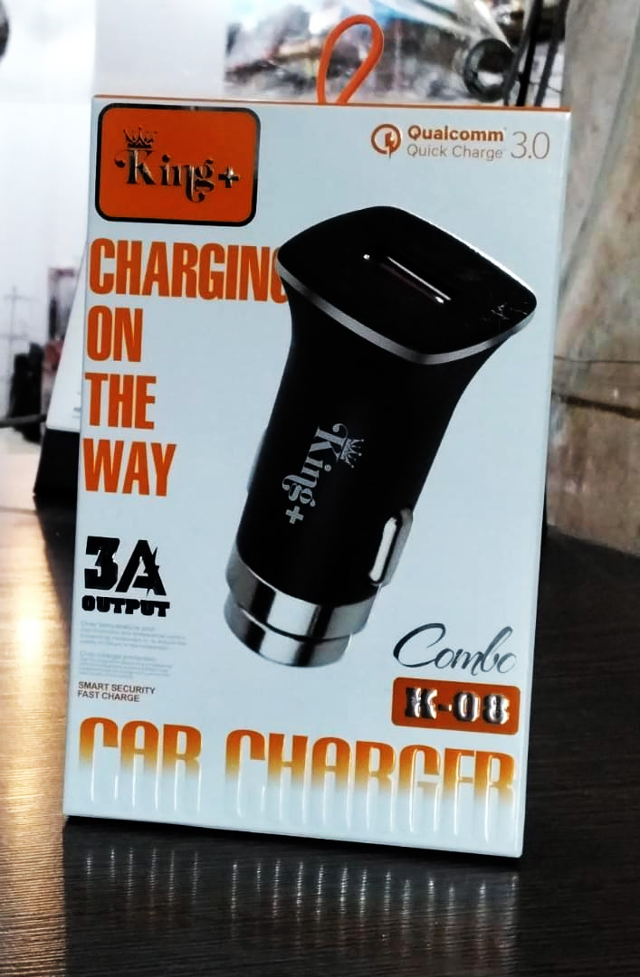 شارژر فندکی کینگ KING K-08