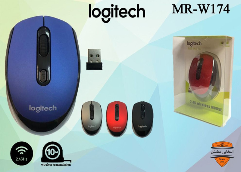 موس بیسیم لاجیتک logitech MR-W174