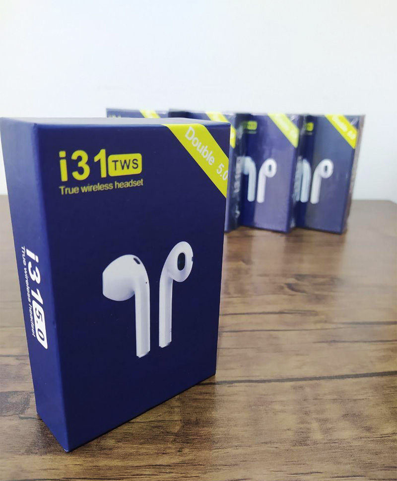 هدفون بیسیم دو گوش طرح ایرباد i31 - TWS --بدون گارانتی