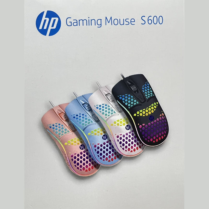 موس سیم دار اچ پی HP S600