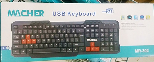 کیبرد سیم دار مچر MACHER MR-302