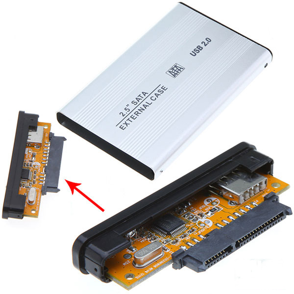 باکس هارد 2.5 اینچی SATA USB 2.0