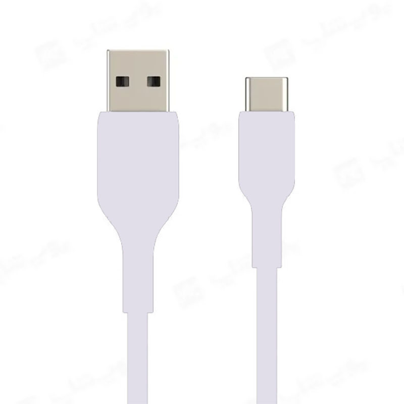 کابل شارژ TYPE C فست FSP C-8 1M - سفید