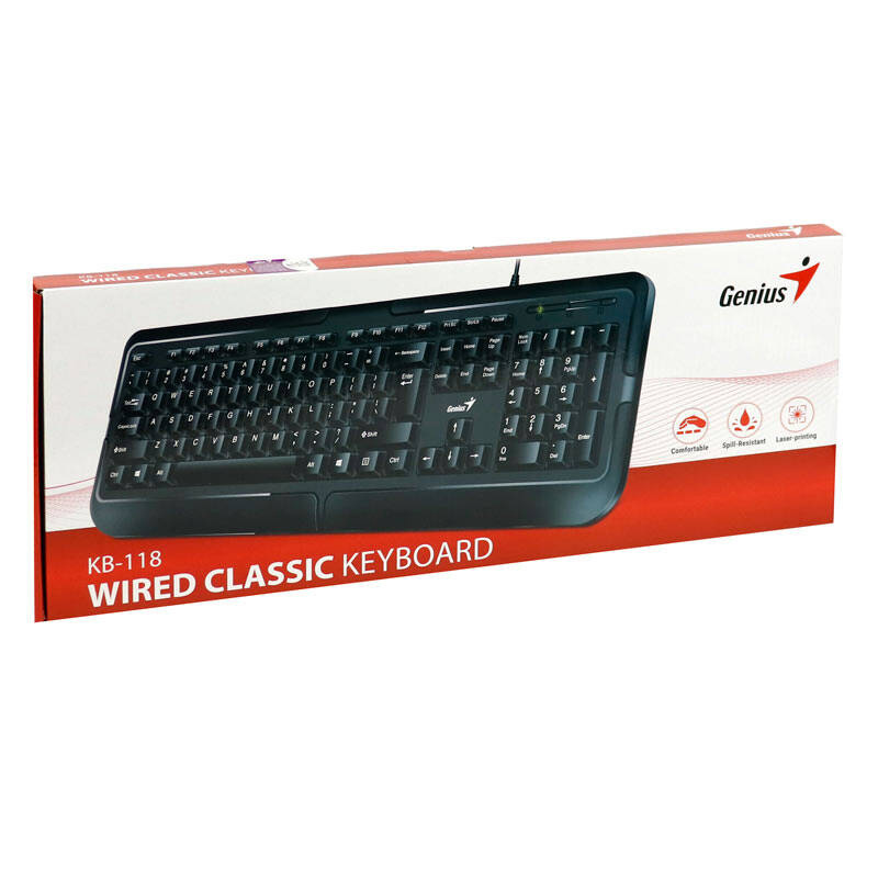 کیبرد سیم دار جنیوس Genius KB-118