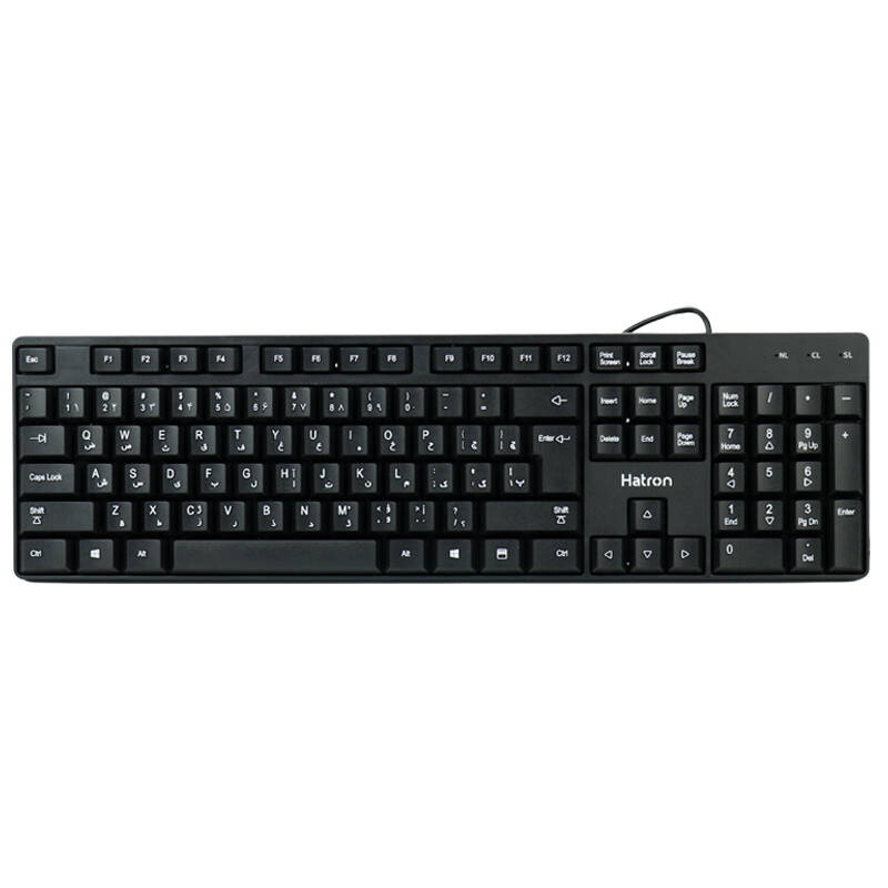 کیبرد سیم دار هترون HATRON HK201
