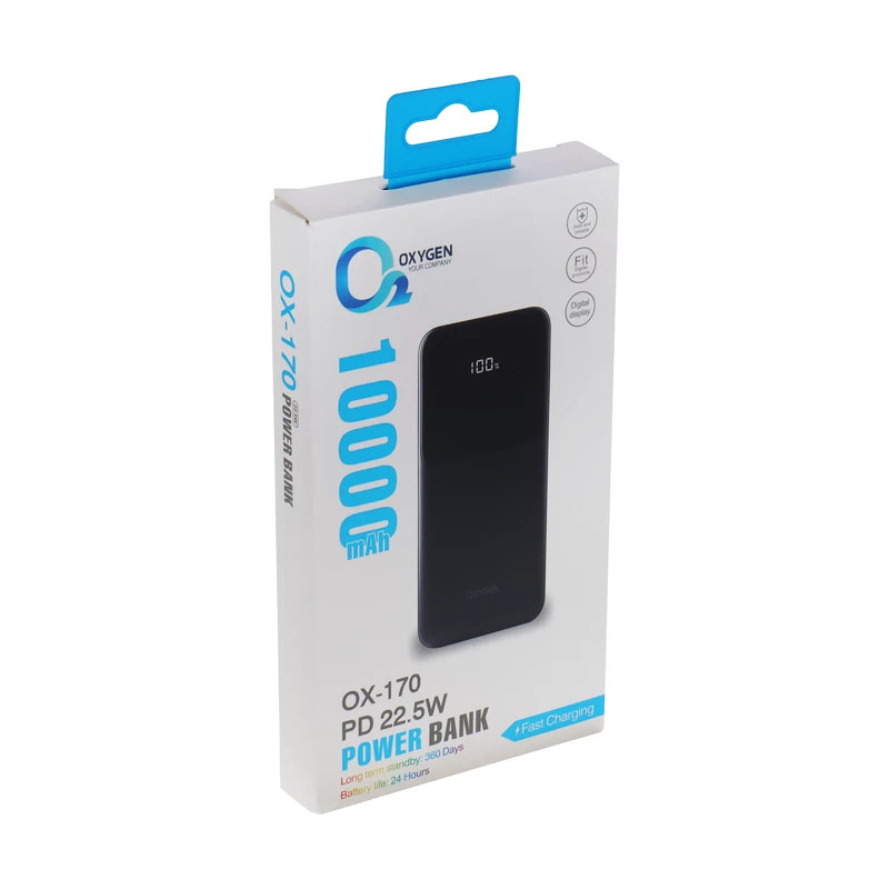 پاوربانک اکسیژن OXYGEN OX-170 ظرفیت 10000