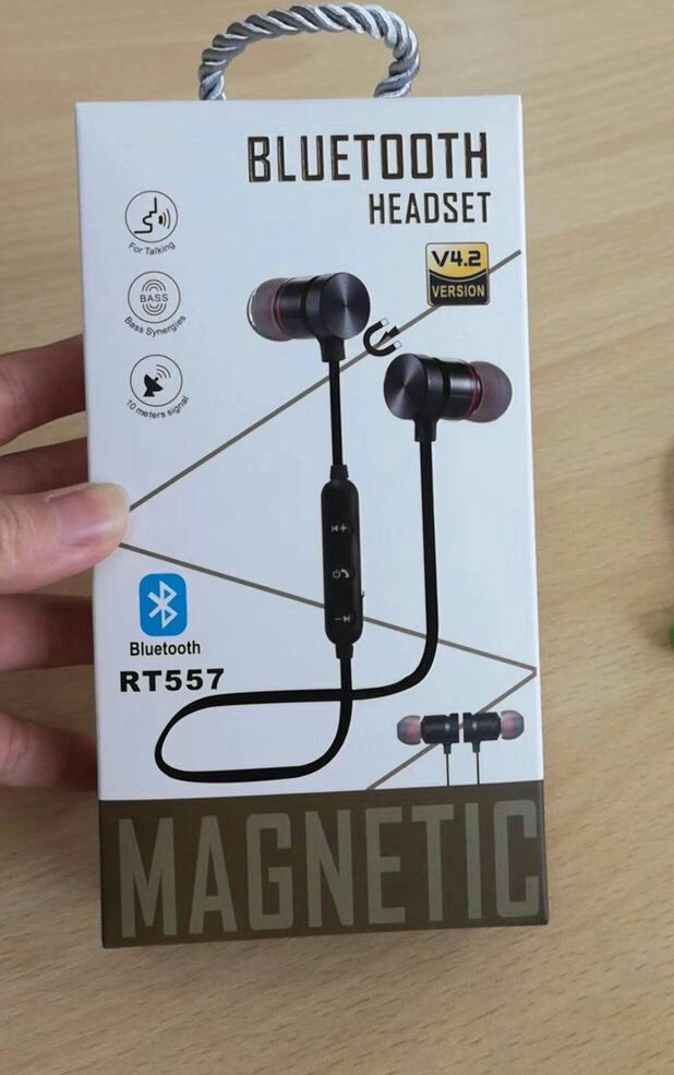 هدفون بلوتوثی BLUETOOTH HEADSET RT557