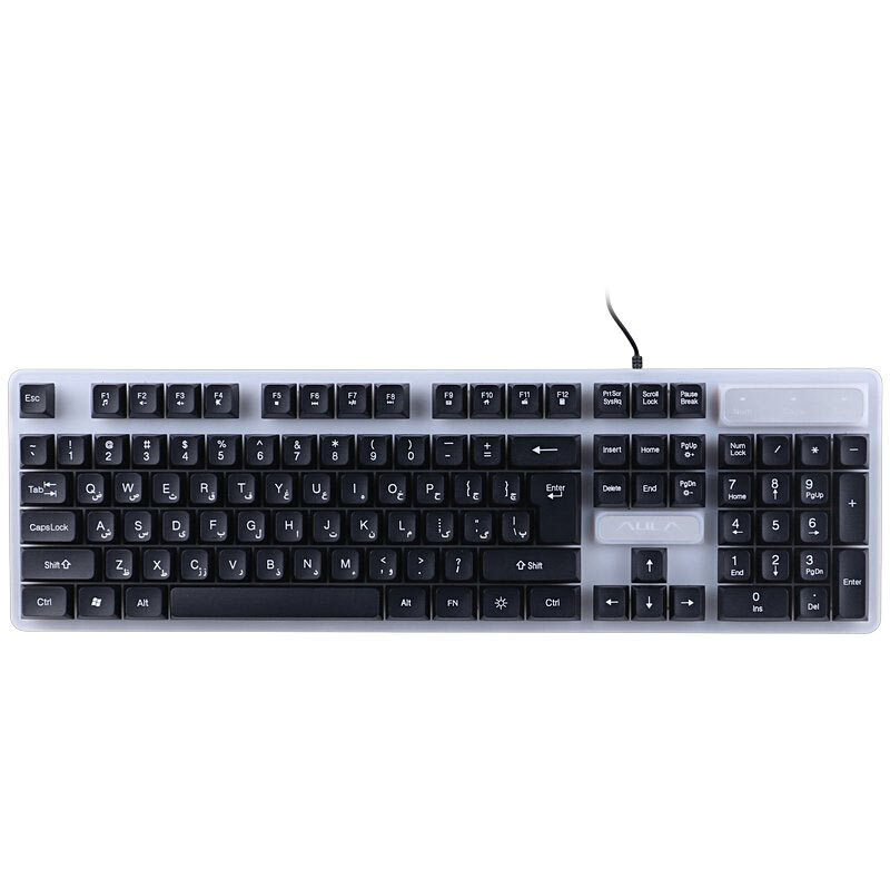 کیبرد و موس سیم دار گیمینگ AULA F3061 COMBO