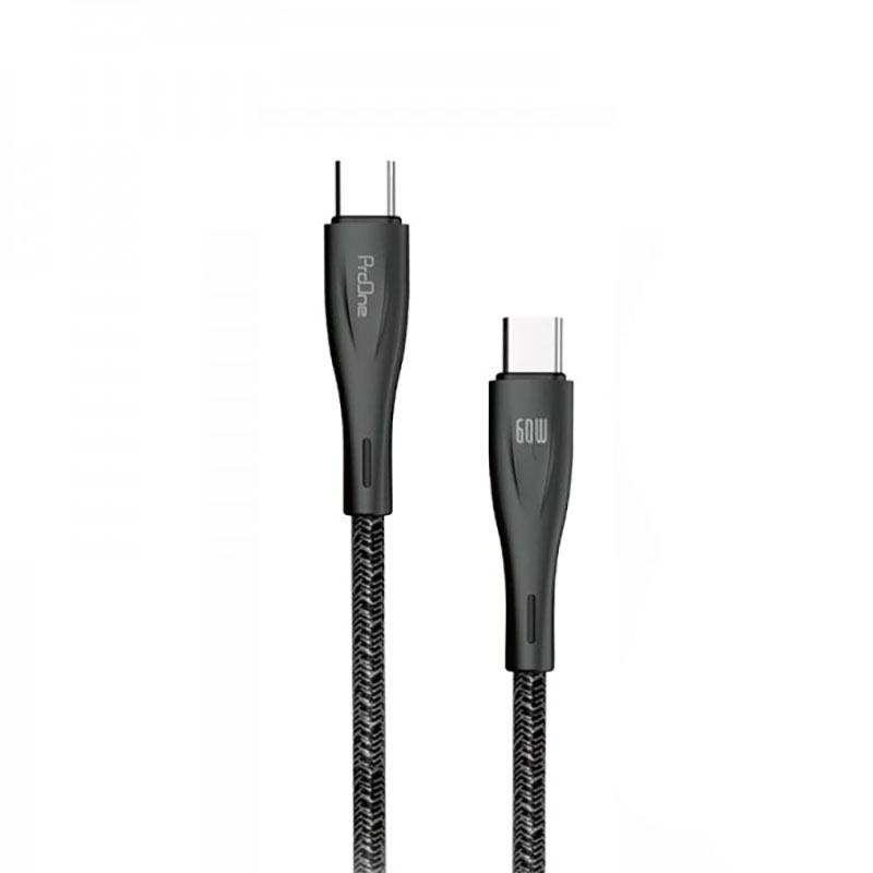 کابل شارژ پرووان PROONN PCC112 Type-C to Type-C 1M 60W