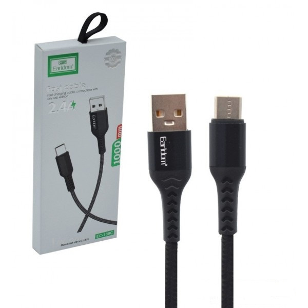 کابل شارژ EARLDOM EC-139C 1M TYPE C