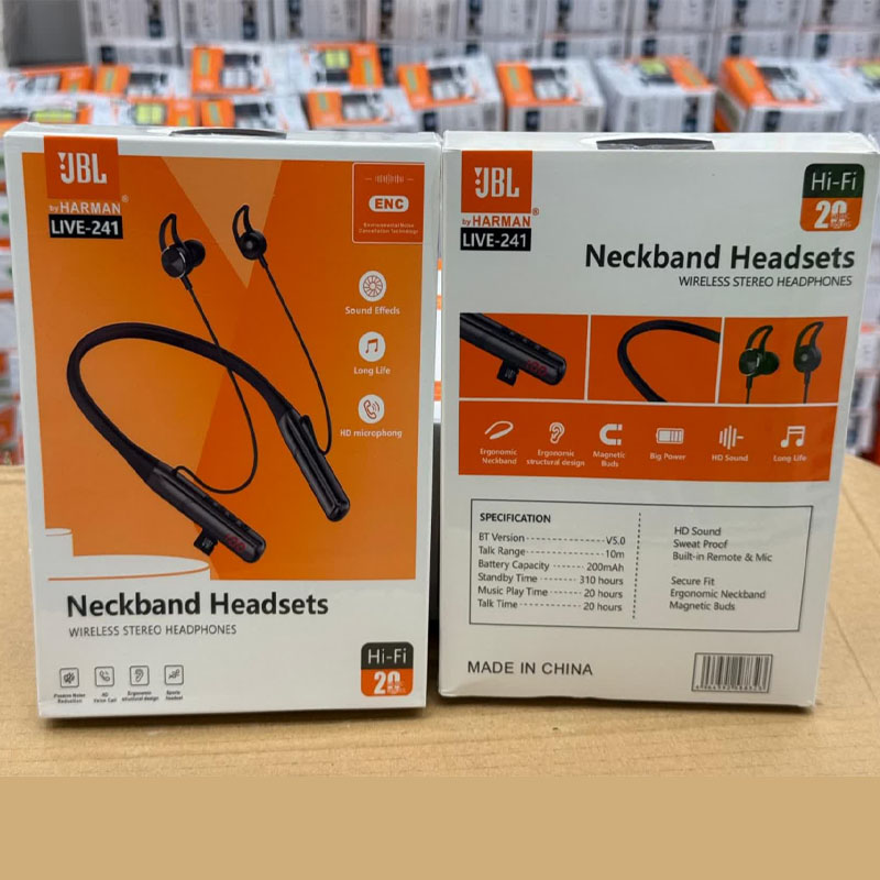 هدفون گردنی جی بی ال JBL LIVE-241